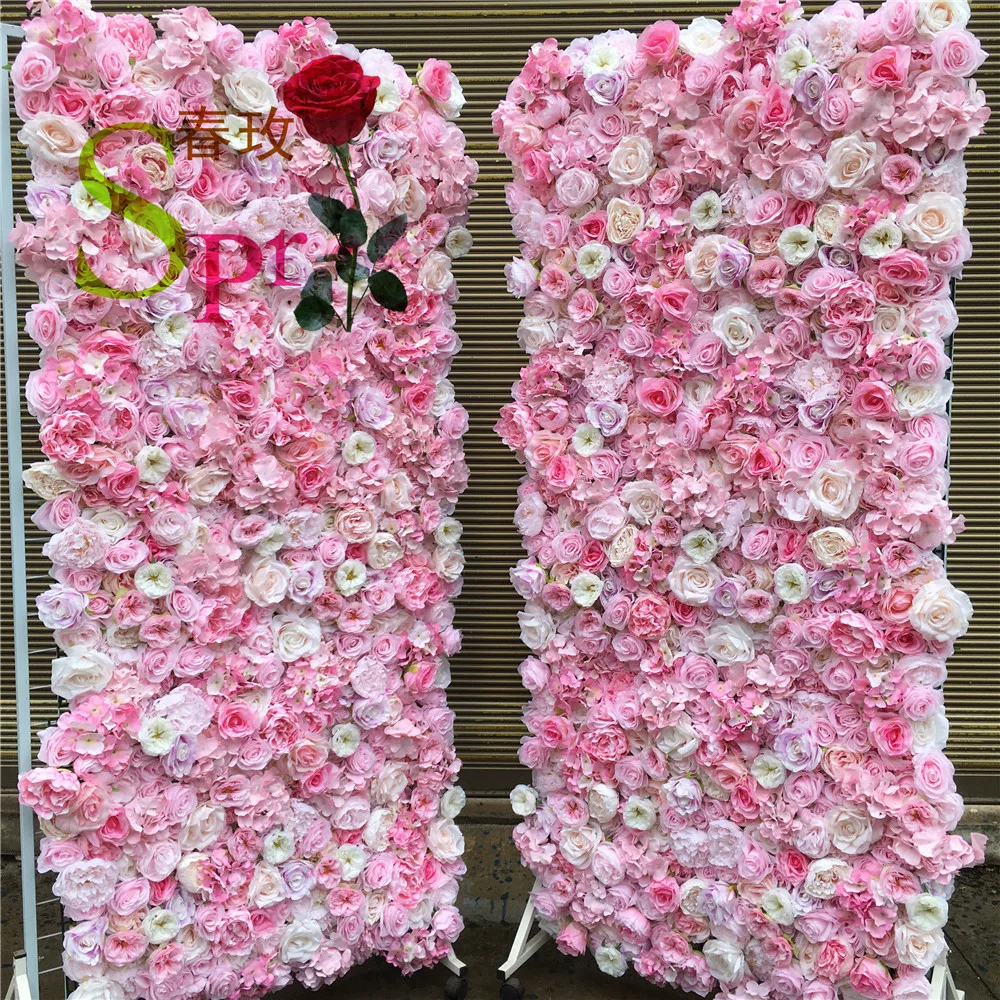 SPR camellia rose artificial plastic decorative flower home decoration wedding flower wall peony