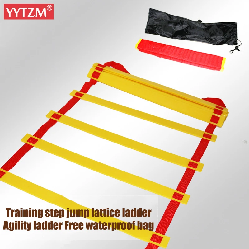 

3/5/6/8/10 Agility Ladder Pace Training Ladder Speed Straps Rope ladder Tab Soccer Football Stairs Fitness Equipment Hopscotch