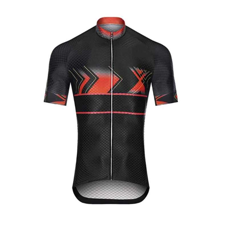 Men Cycling Jersey Top Ciclismo Summer Short Sleeve Bicycle  Breathable Quick Dry MTB Road Bike Jersey