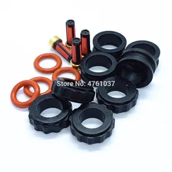 Free Shipping 4sets Fuel Injector Repair Kit For Mazda 626 2.0L Protege1.8 L Mitsubishi Service kit AY-RK021 RK022