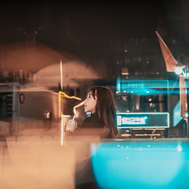 Filtre rotatif 77mm 82mm produit un effet de réfraction floue maintient la mise au point fait la mise au point sur le sujet de l'ouverture centrale