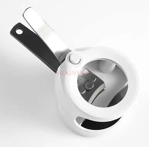 magnifying equipment  Nail clipper with magnifying glass for the elderly high-power HD led lamp nail clippers baby