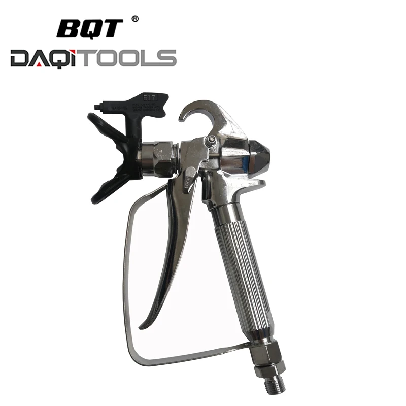 

BQT BQT high quality electric spray gun airless paint sprayer gun paint spray machine gun with 517 spray tip