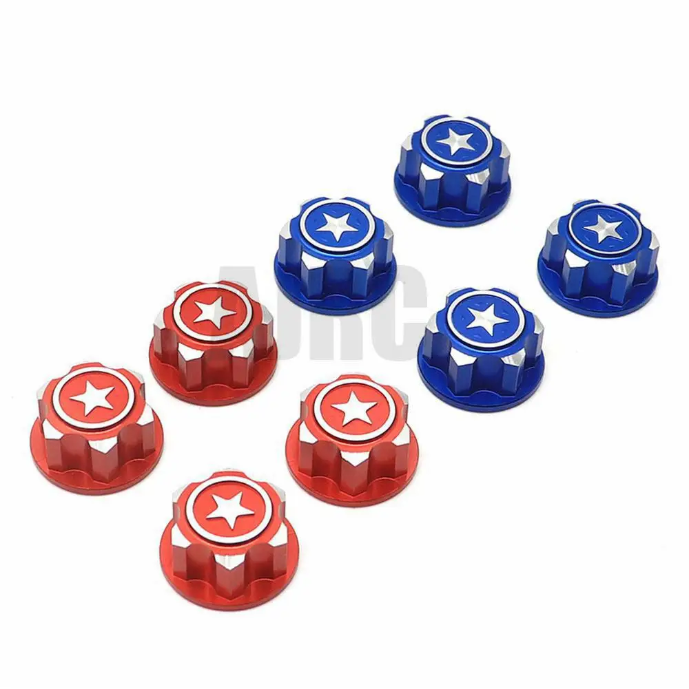 

Metal 17mm Hex Wheel Mount Nuts Set for Trax X-MAXX Summit E-ROVE RC Car Parts