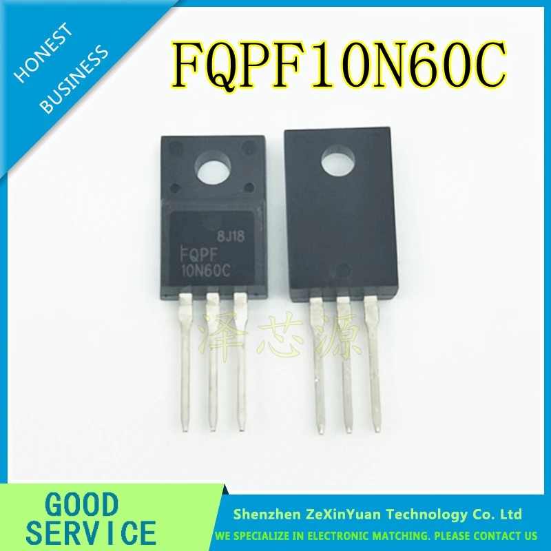 

20PCS FQPF10N60C TO-220 10N60C 10N60 TO220 FQPF10N60 new MOS FET transistor