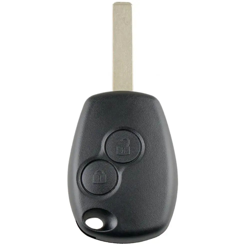 Clé télécommande à 2 ou 3 boutons, 433Mhz, avec puce PCF7947 et lame VA2, pour Renault / Clio / Scenic / Kangoo / Megane