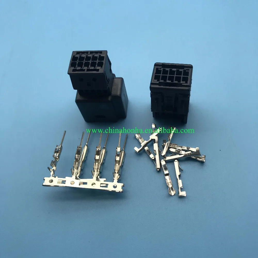 

2/5/10/20pcs 10 pin female and male automotive wire harness connector 1355789-1 1-929270-1
