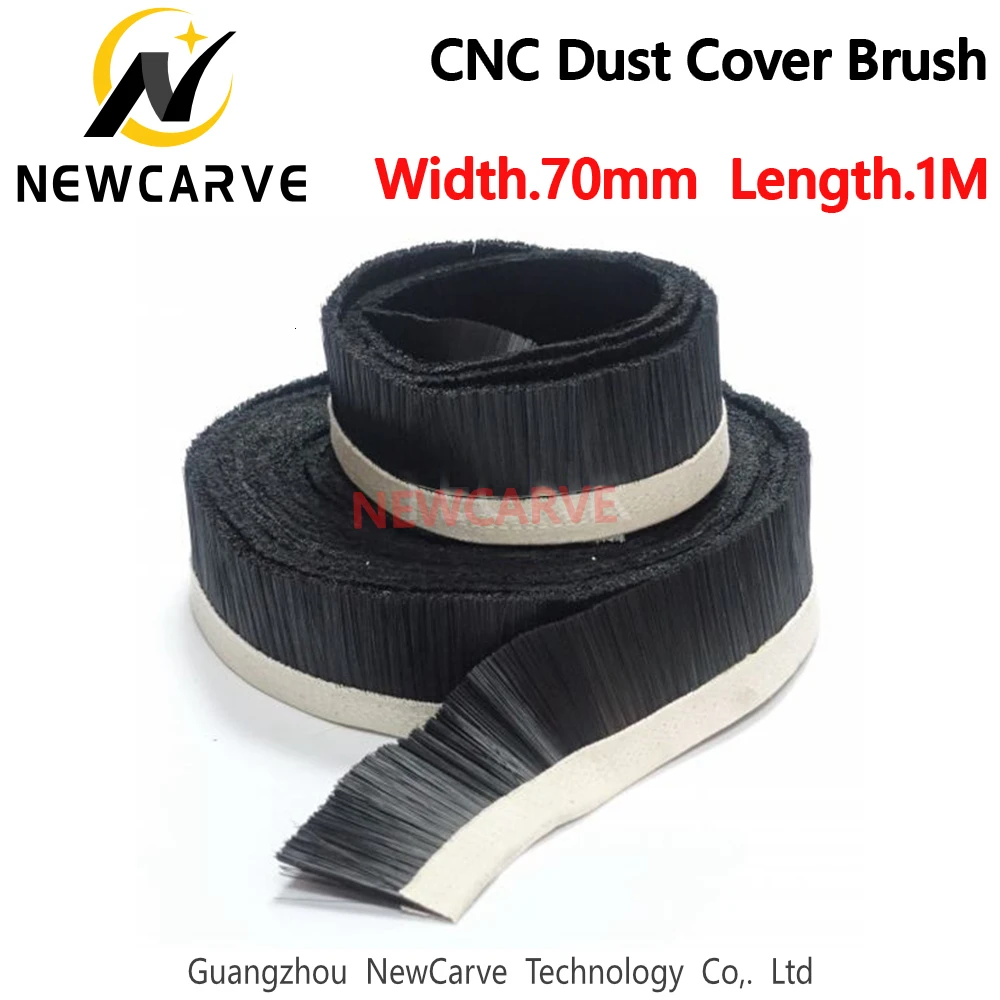 Brush 1M X 70mm Vacuum Cleaner Engraving Machine Dust Collector Cover For CNC Router NEWCARVE