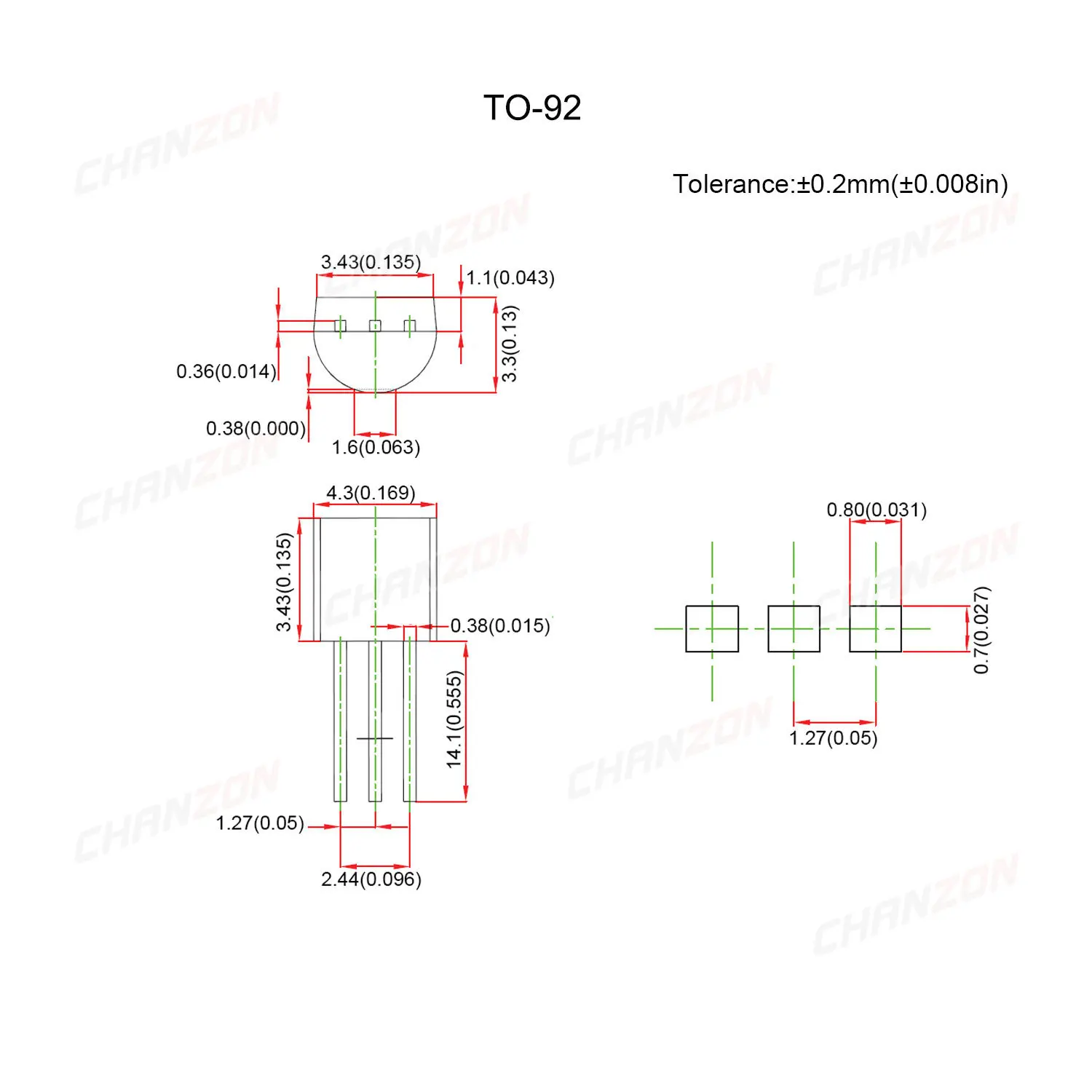 20Pcs HT7333-1 ZU-92 Niedriger Verbrauch LDO Transistor Bipolar Junction BJT Triode Rohr Fets 250mA 30V HT7333 EINE Integrierte Schaltungen – Detail 3