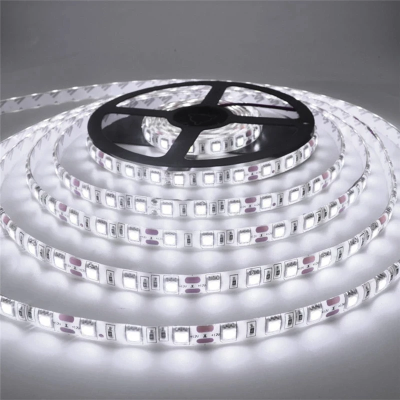 5M / Roll led strip 2835 Luminous Flux More Higher Than Old 3528 5630 5050 SMD LED Strip light 60LEDs/M 12V lamp String Decor