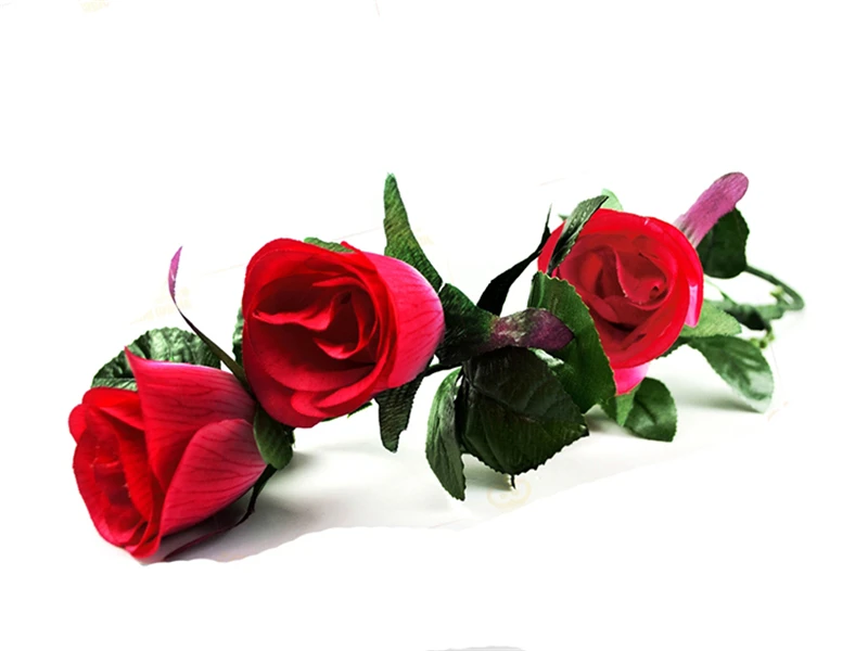 Lighting rose Remote Control (4 flowers) - Magic trick,flower magic,close up magic,stage,magic for lover,romantic