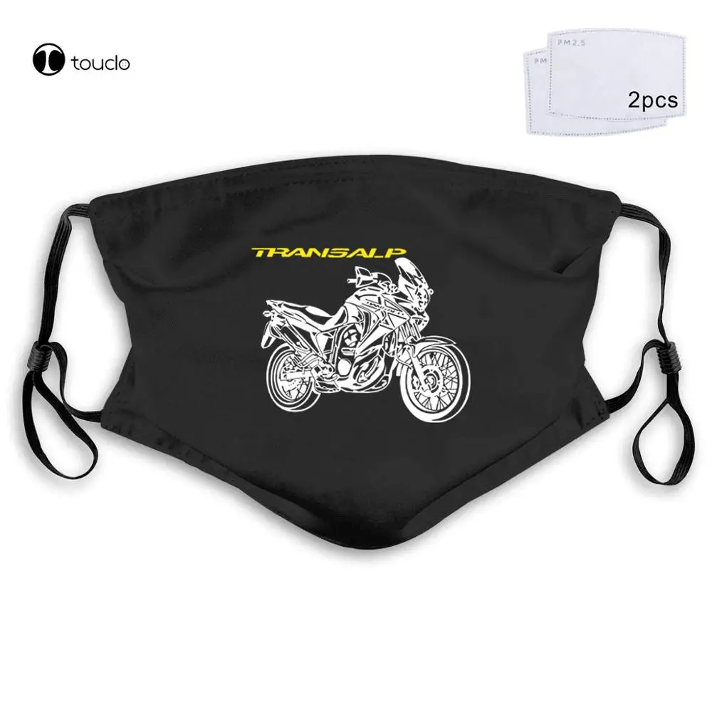 

Motorcycle Hon Xlv 700 Transalp Face Mask Filter Pocket Cloth Reusable Washable