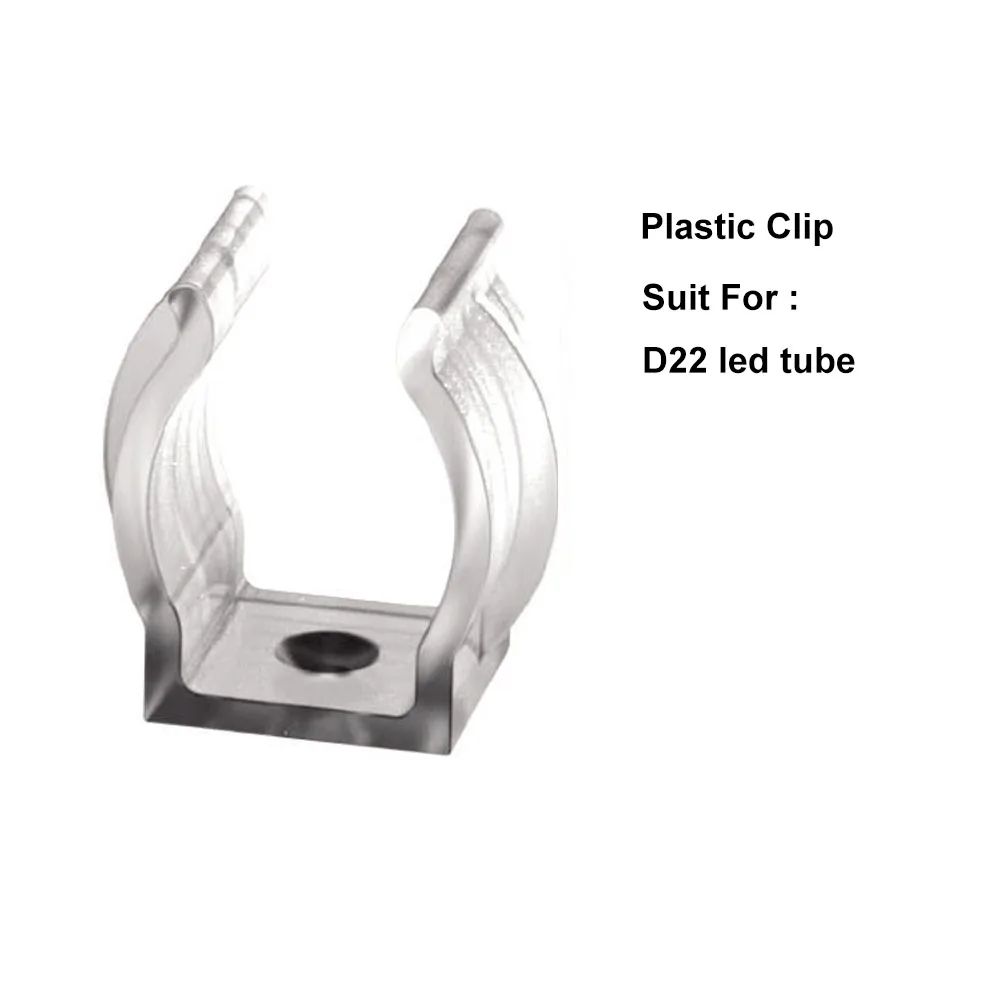 Neon Led Tube Fixed Clips WS2812B WS2811 WS2813 SK6812 Flexible LED Strip Light Silica Gel Soft Lamp Tube Holder