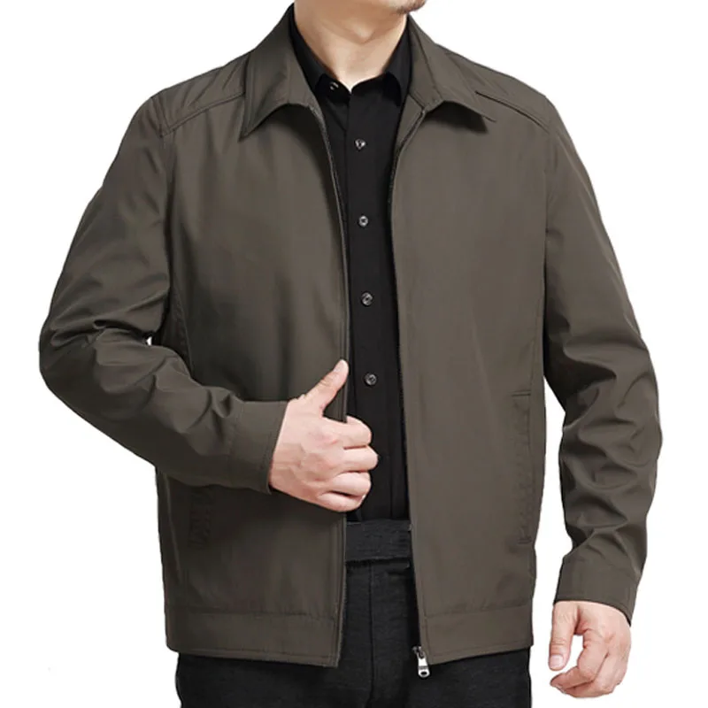 Spring autumn men jackets 5xl 6xl 7xl 8xl Plus size casual men jackets 2 colors