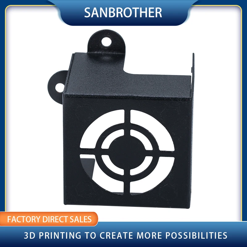 3D Printer Parts Fan Cover CR-10S Ender-3 Extruder fan protection cover Fixed Cooling Fan Cover 3D Print Head Fan Accessories