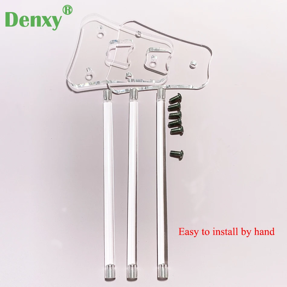 Denxy 1pc pinze dentali scaffale acrilico trasparente portautensili PliersShelf strumento pinze dentali Rack staffa ortodontica dentale