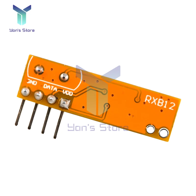 10 Chiếc RXB12 433Mhz Superheterodyne Bộ Thu Không Dây Chính Xác Cho Arduino AVR