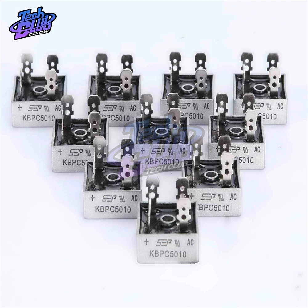 50A 1000V KBPC5010 Diode Bridge Rectifier Diode  Power Rectifier Diode Electronica Componentes