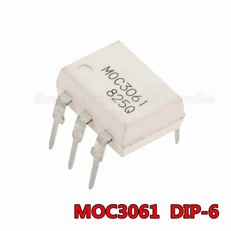 10pcs/lot MOC3020 MOC3021 MOC3022 MOC3023 MOC3041 MOC3043 MOC3052 MOC3061 MOC3062 MOC3063 DIP6 DIP Optocoupler