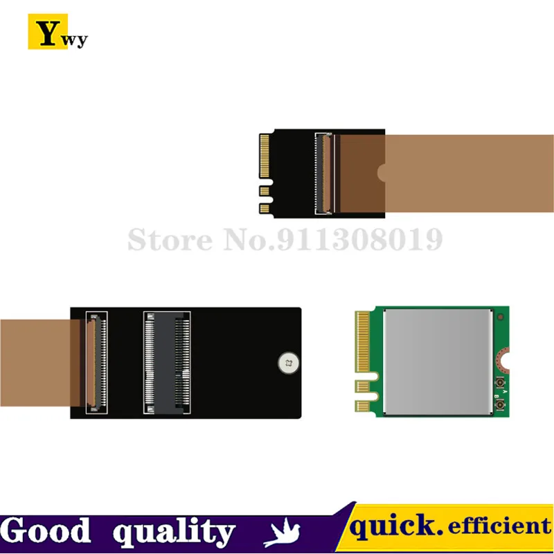 

m.2 network card extension cable A+Ekey compatible interface motherboard m2 network card extension ngff extension cable10CM/30CM