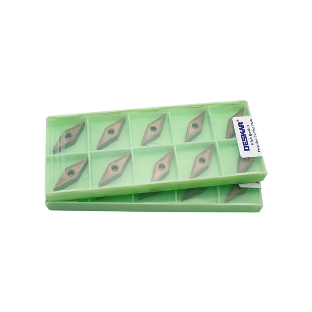 Pastilha de torno deskar100 % original para torno modelo lf6118 tabletes lf6118 para usinagem em aço inoxidável com ponta de carboneto