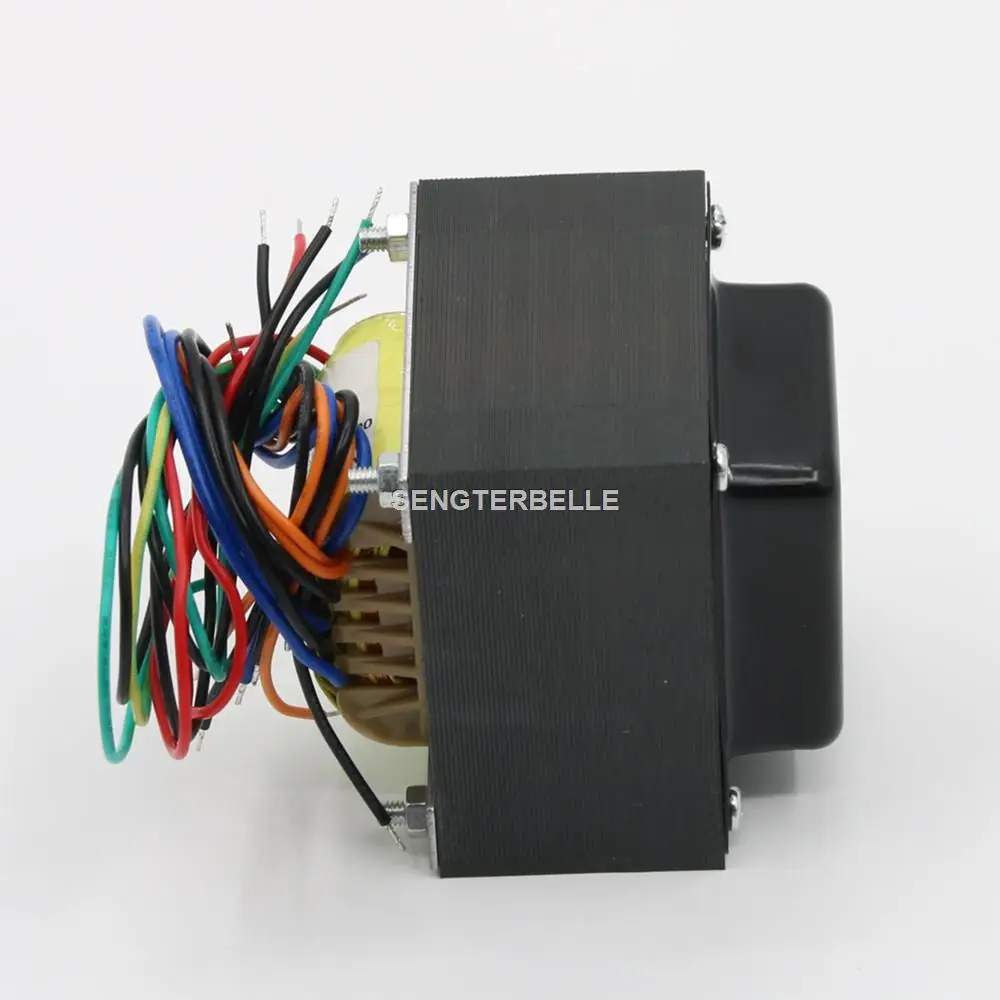 محول أنبوب هاي فاي 80 واط EI-core Sec:270V-0-270V 3.15V-0-3.15V 0-6.3V 0-12V