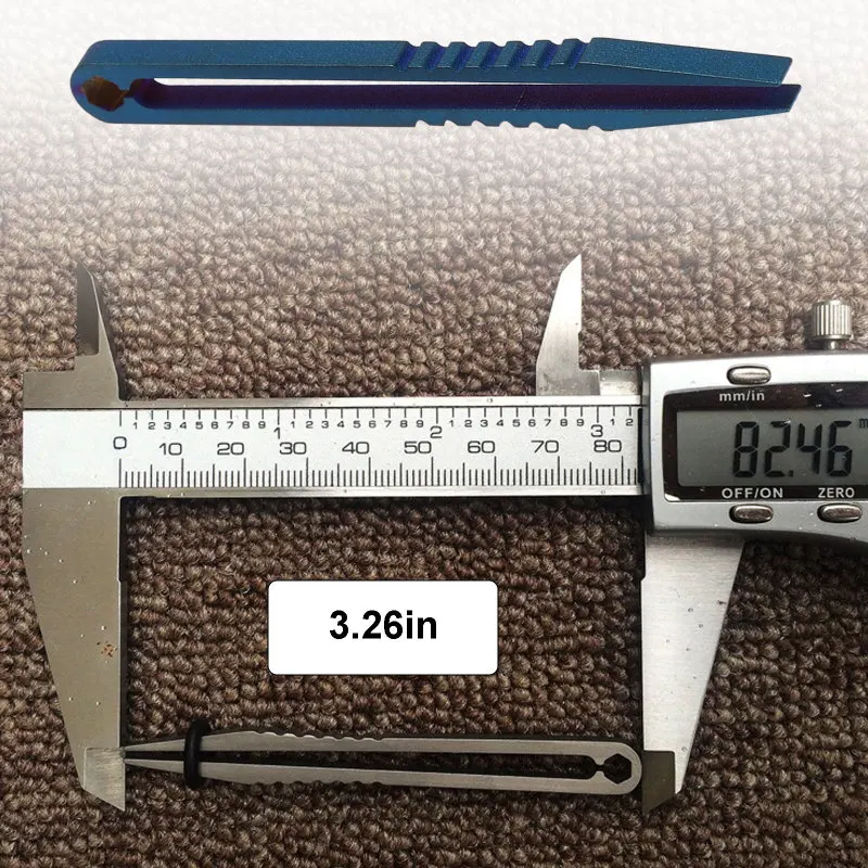 1PC TC4 Clip pinzette in titanio Pick Up Clamping EDC Gadget multiuso Professional Camp Outdoor Pocket Maintenance Tool