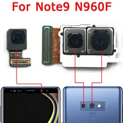 For Samsung Galaxy Note 9 Note9 N960F Front Rear Back Camera Frontal Main Facing Camera Module Replacement Spare Parts