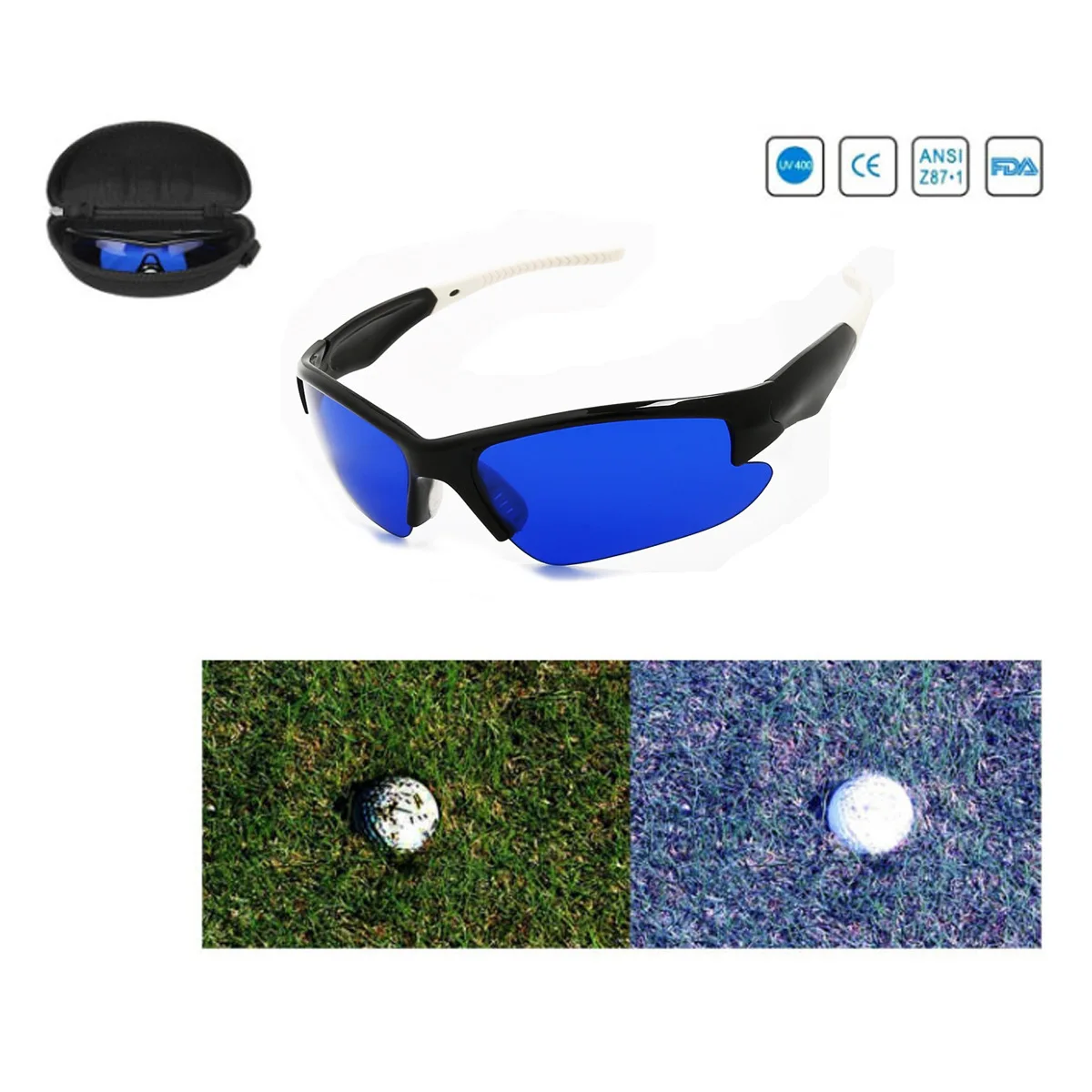 เชี่ยวชาญในการผลิตGolf Ball-ค้นหาแว่นตาป้องกันแว่นตากลางแจ้งFengshui Ball Goggles