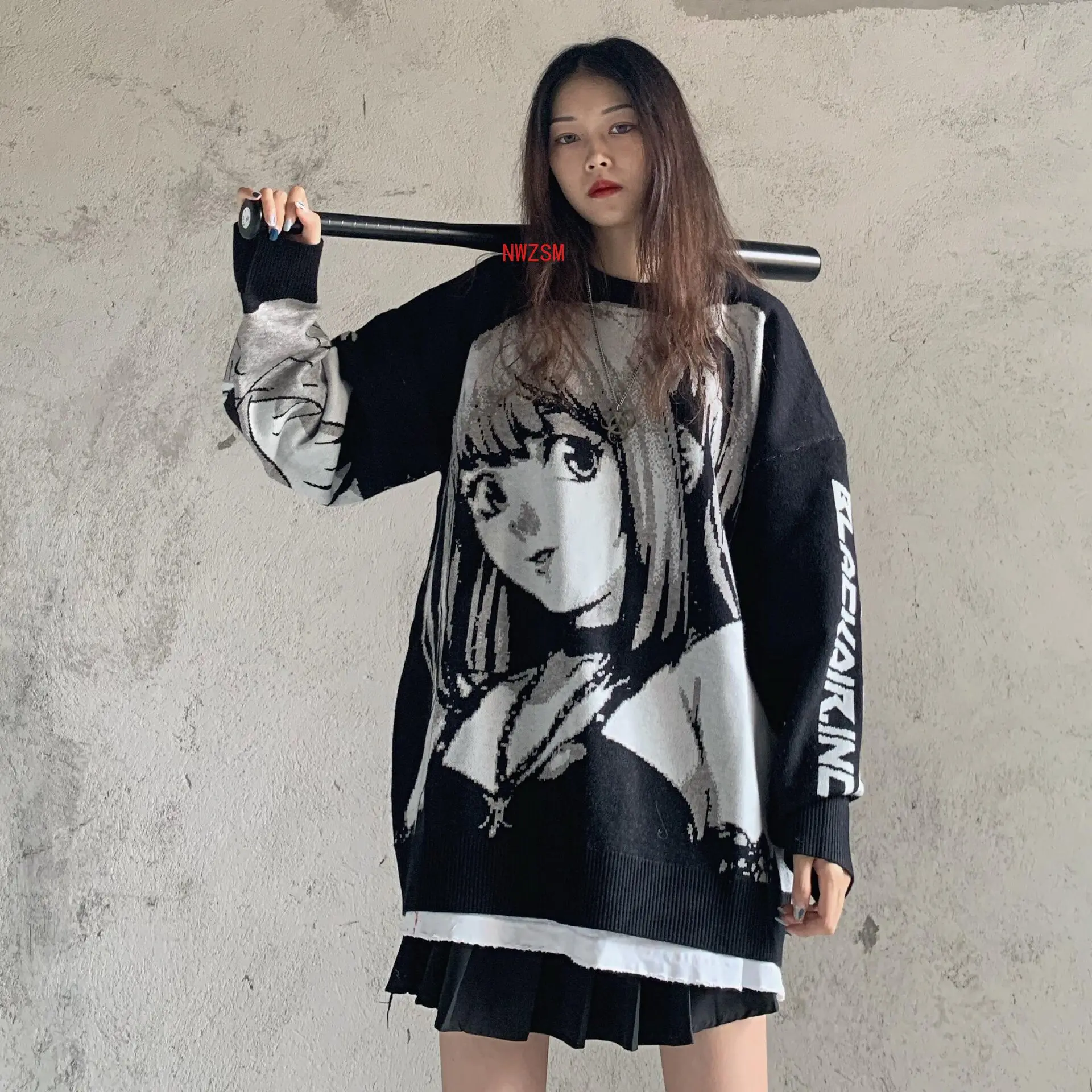 Anime Death Note Misa Amane Cosplay Tops Hoodie Uniform Outfit Harajuku Streetwear Korean Oversize Pullover Sweatshirt For Women