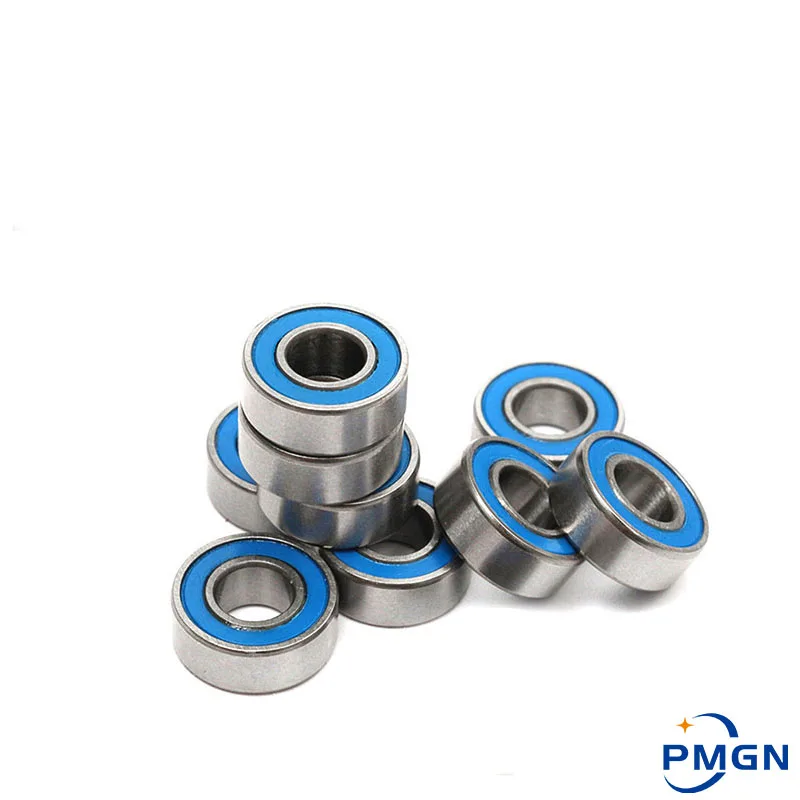 10PCS ABEC-5 MR126-2RS MR126 2RS MR126 RS MR126RS 6x12x4 mm Blue rubber sealed miniature High quality deep groove ball bearing