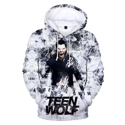 New TV Series TEEN WOLF 3D Printed Hoodies Men Women Fashion Harajuku Autumn Kids Streetwear Pullovers Fashion Hip-hop Hoodie