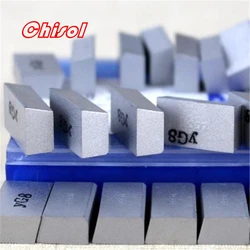 CNC Carbide Welding Inserts 30pcs/lots D218B YW1 YW2 YG8 YG6 YT5 YT14 YT15 Welding Blade Tips Cutting Tools