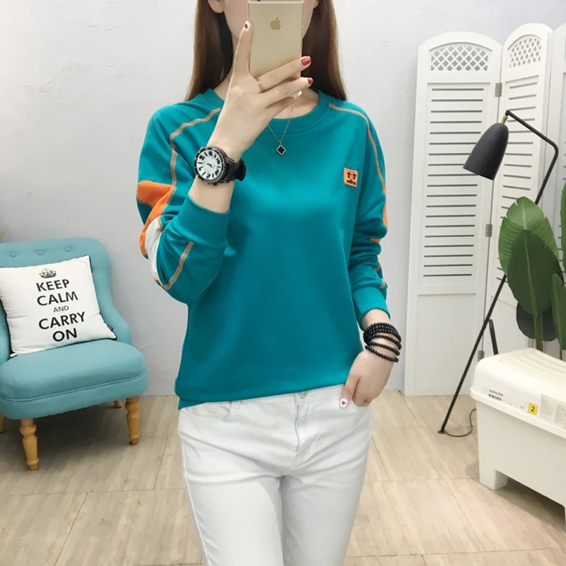 Vetement Femme 2022 Rời Nữ Casual Quần Áo Mùa Xuân, Mùa Thu Áo Nữ Áo Thun Chui Đầu Người Phụ Nữ Dài Tay Mồ Hôi Ropa De Mujer