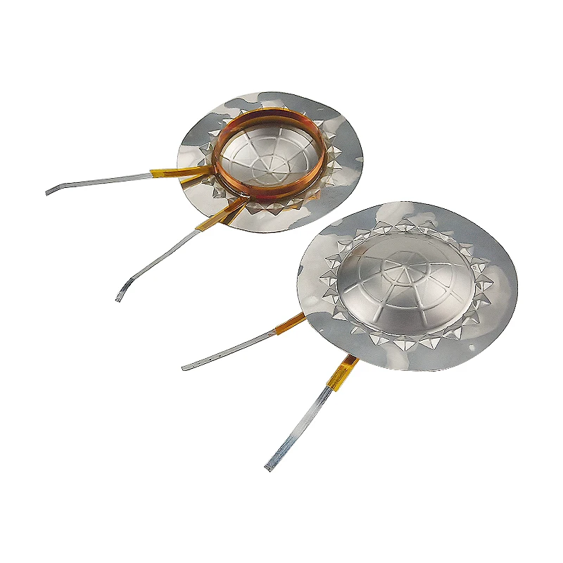 24.8mm Tweeters Voice Coil Imported Titanium Diaphragm 25 Core Copper Round Coil (Flat Lead wires) Treble Repair 8OHM