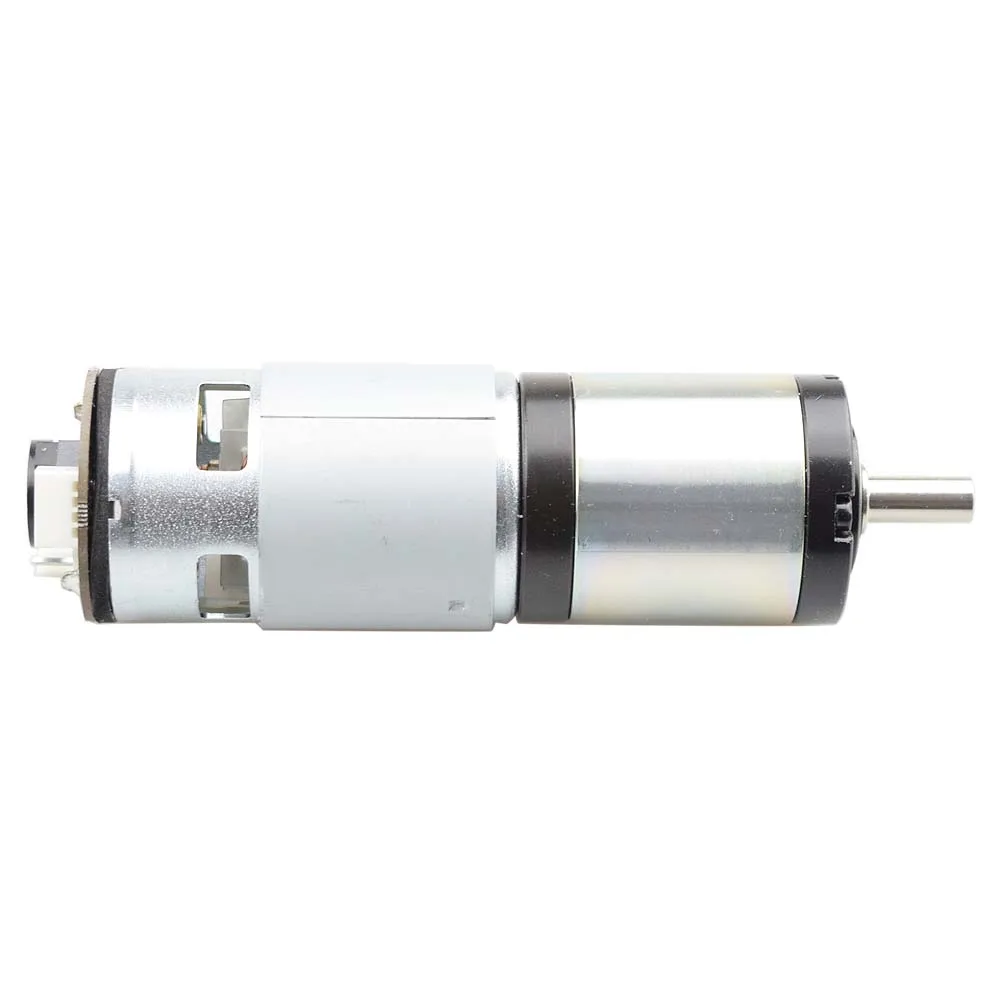 24v 150w motor alto da engrenagem da c.c. do torque com motor planetário do codificador da caixa de engrenagens de 42 mm para o carro esperto grande do robô da roda do mecanum da carga 100kg