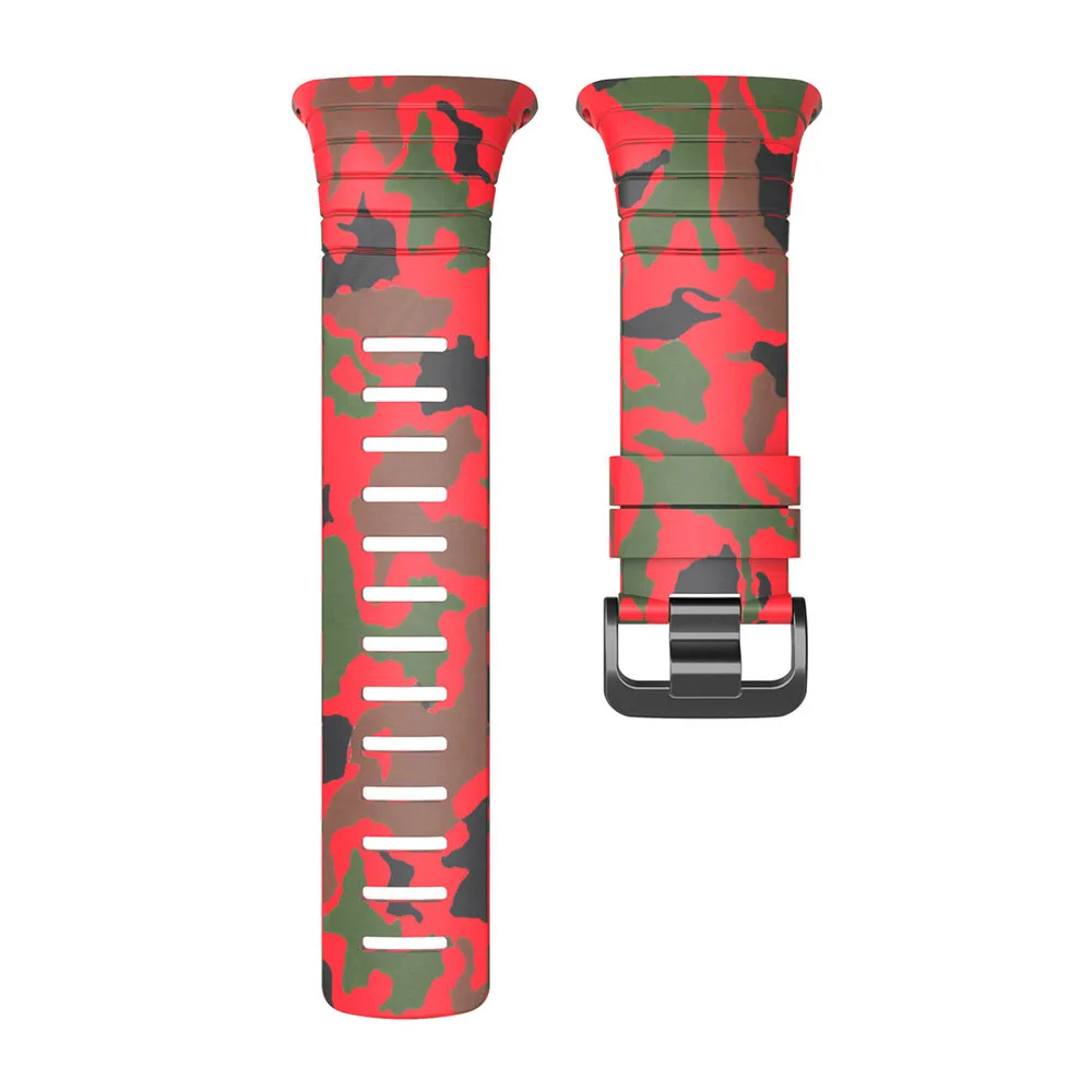 For SUUNTO Core Camouflage Strap For SUUNTO Core Frontier / Classic Smart Sports Silicone Replacement Wristband Strap Accessory