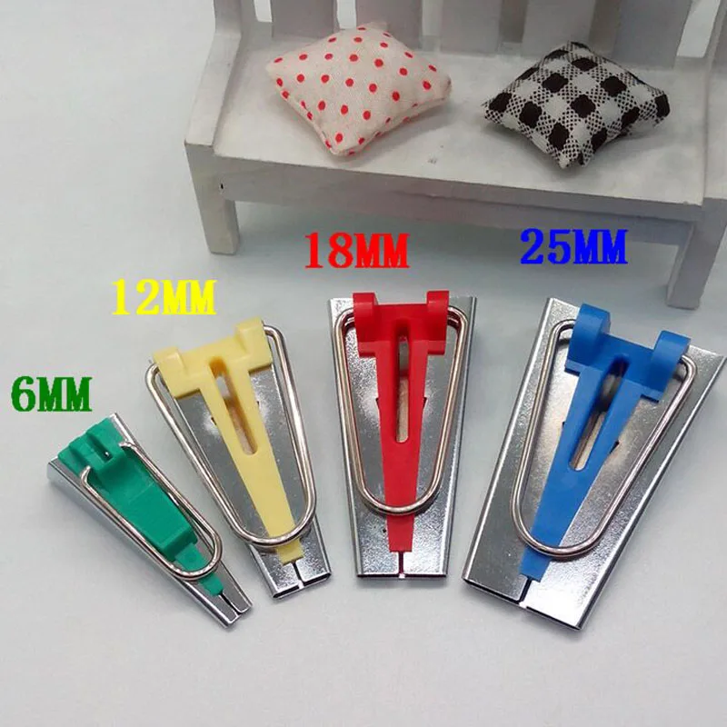 DIY Belt maker Pick Size 6mm/9mm/12mm/18mm/25mm Bias Tape Makers Sewing Machine Tools Bias Binding Tape Maker Sewing Accessories image 4