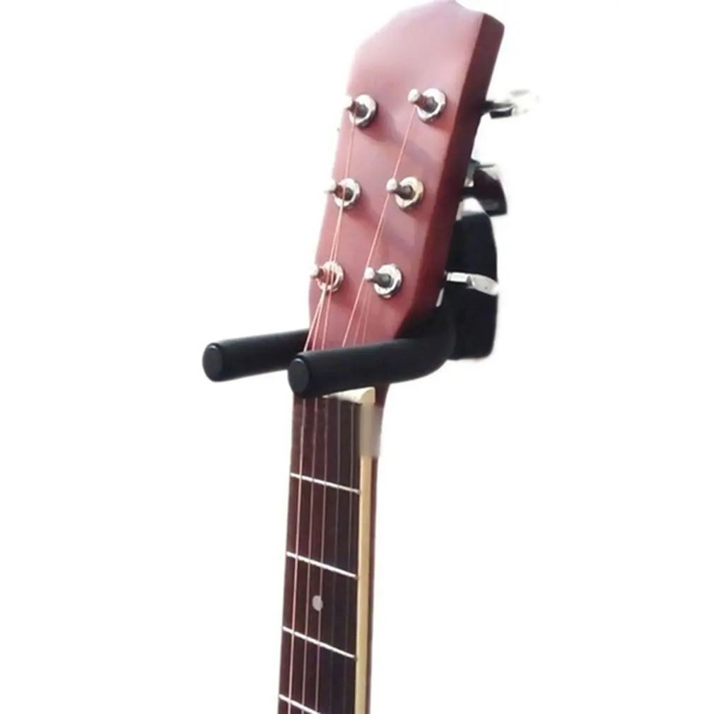 Gitarre Bass Ukulele Stehen Wand Halterung Aufhänger Elektrische Gitarre Neck Kleine Haken Halter Zubehör Halterung Display Stand