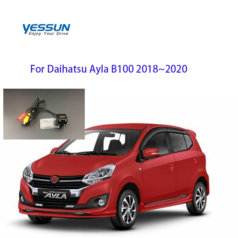 

Автомобильная камера заднего вида для Daihatsu балансир B100 2018 2019 2021CCD, камера номерного знака для Toyota Daihatsu AGYA балансир