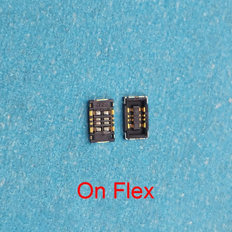 2pcs Inner Battery FPC Connector Clip Contact Holder On Motherboard For Motorola Moto G7 XT1962 G7 Plus XT1965 G7 Power XT1955