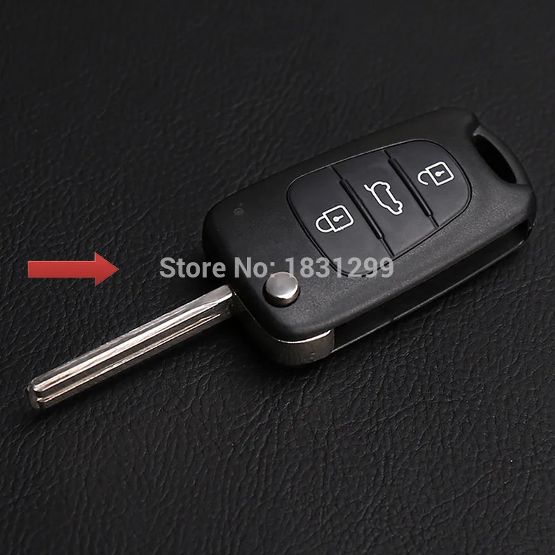 Genuine Leather car key holder cover for Kia K2 K5 ceed cerato sorento soul sportage R Bongo Sorento remote protector 3 Buttons