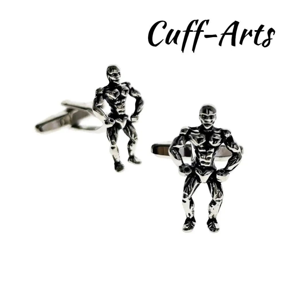 Cufflinks for Men Bodybuilders Cufflinks Gifts for Men Gemelos Les Boutons De Manchette by Cuffarts C10559