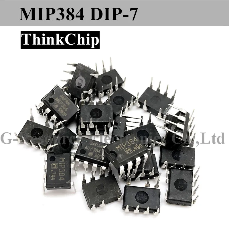 (10pcs) MIP384 DIP-7 LCD power management IC chip