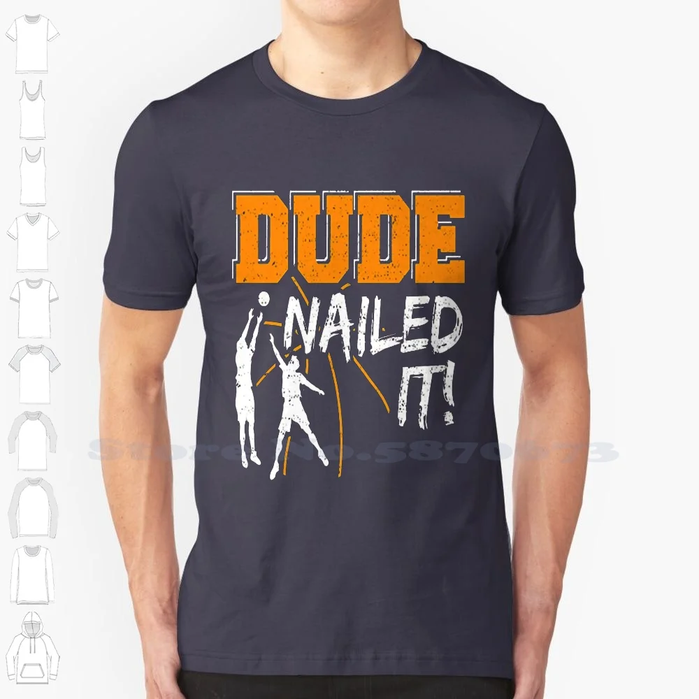 Nailed It Dude Cui 100% Cotton T-Shirt Nailed It Dude Cui Trending Cool Shots Wheel Unfortunate Baseball Over Time