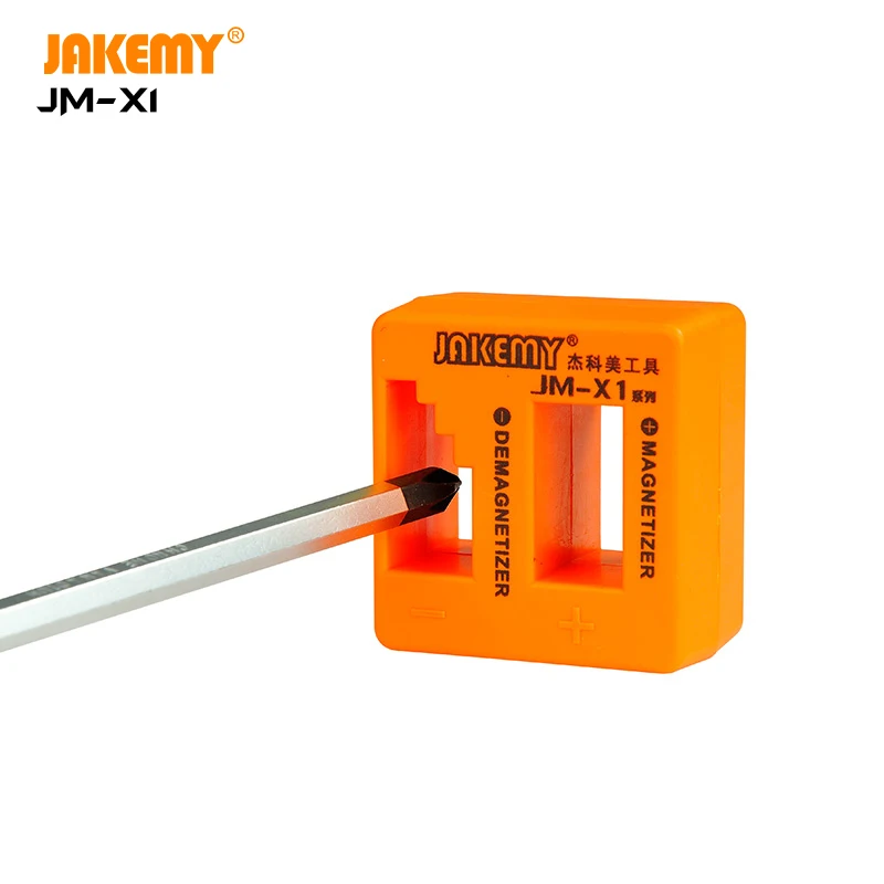 JAKEMY JM-X1 JM-X2 JM-X3 ممغنط Demagnetizer DIY إصلاح أداة مفك جذب إزالة مغناطيسية