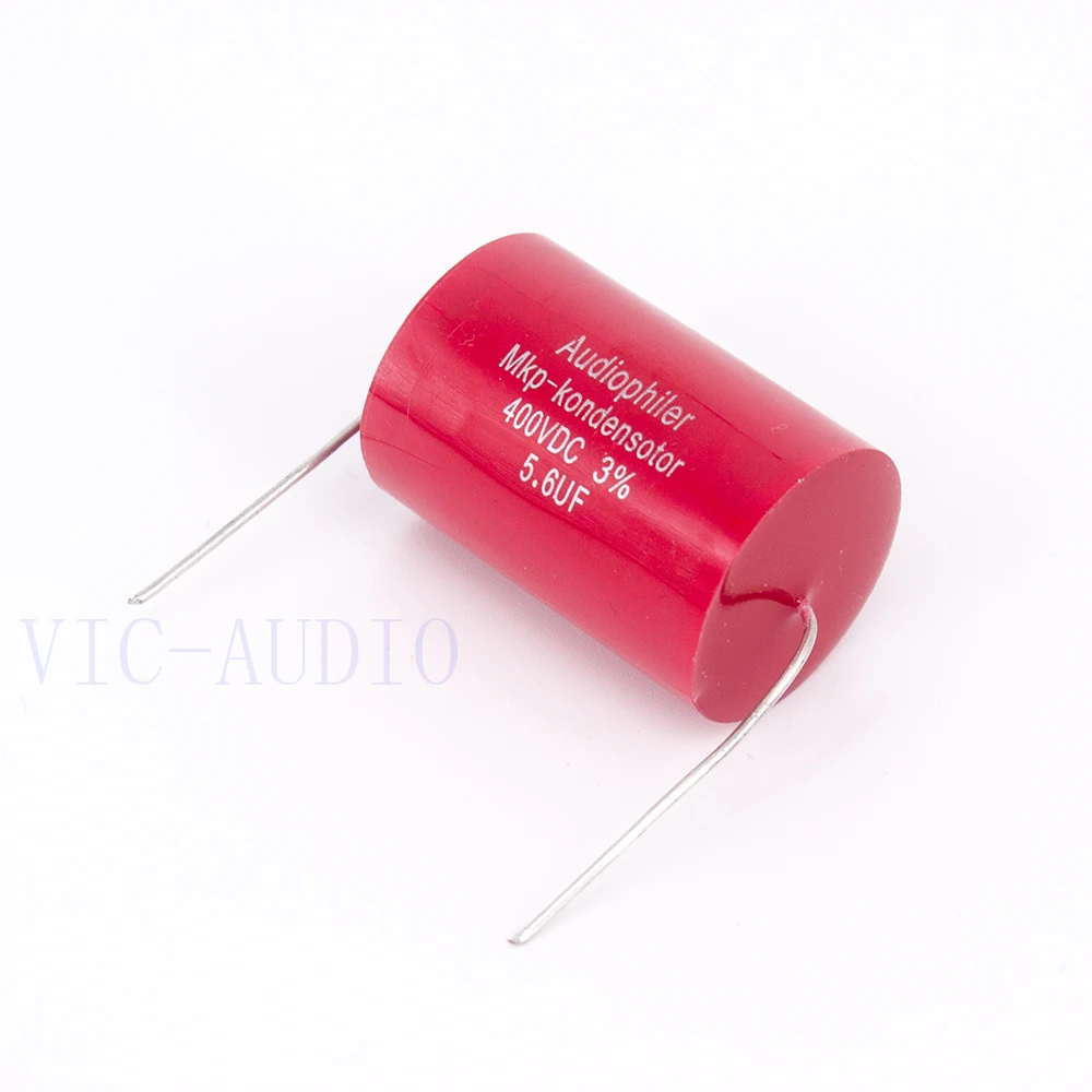 Audiophiler Mkp Capacitor 5.6uf 400V DC 3% HIFI Fever Electrodeless Capacitor Audio Capacitor Coupling Frequency Dividing 5.6uf