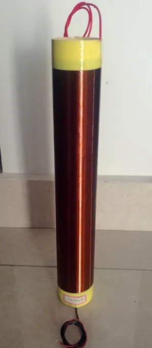 Tesla Coil Diameter 5cm, Height 33.5cm