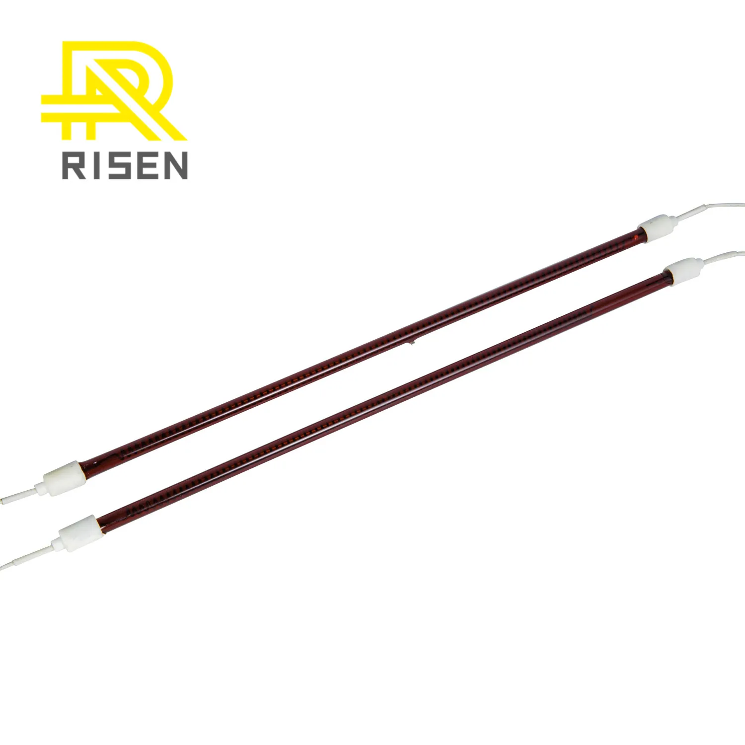 235V 2000W 355mm Quartz Infrared Halogen Heating Elements Gold Coating Heat Lamps for Turkey