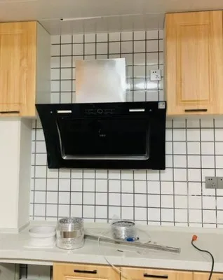 Mặt Bếp Hút Phạm Vi Hút Vệ Sinh Tự Động Xả Hood Somatosensory Điều Khiển Lớn-Màn Hình Hiển Thị Kỹ Thuật Số Dual-Xe Máy